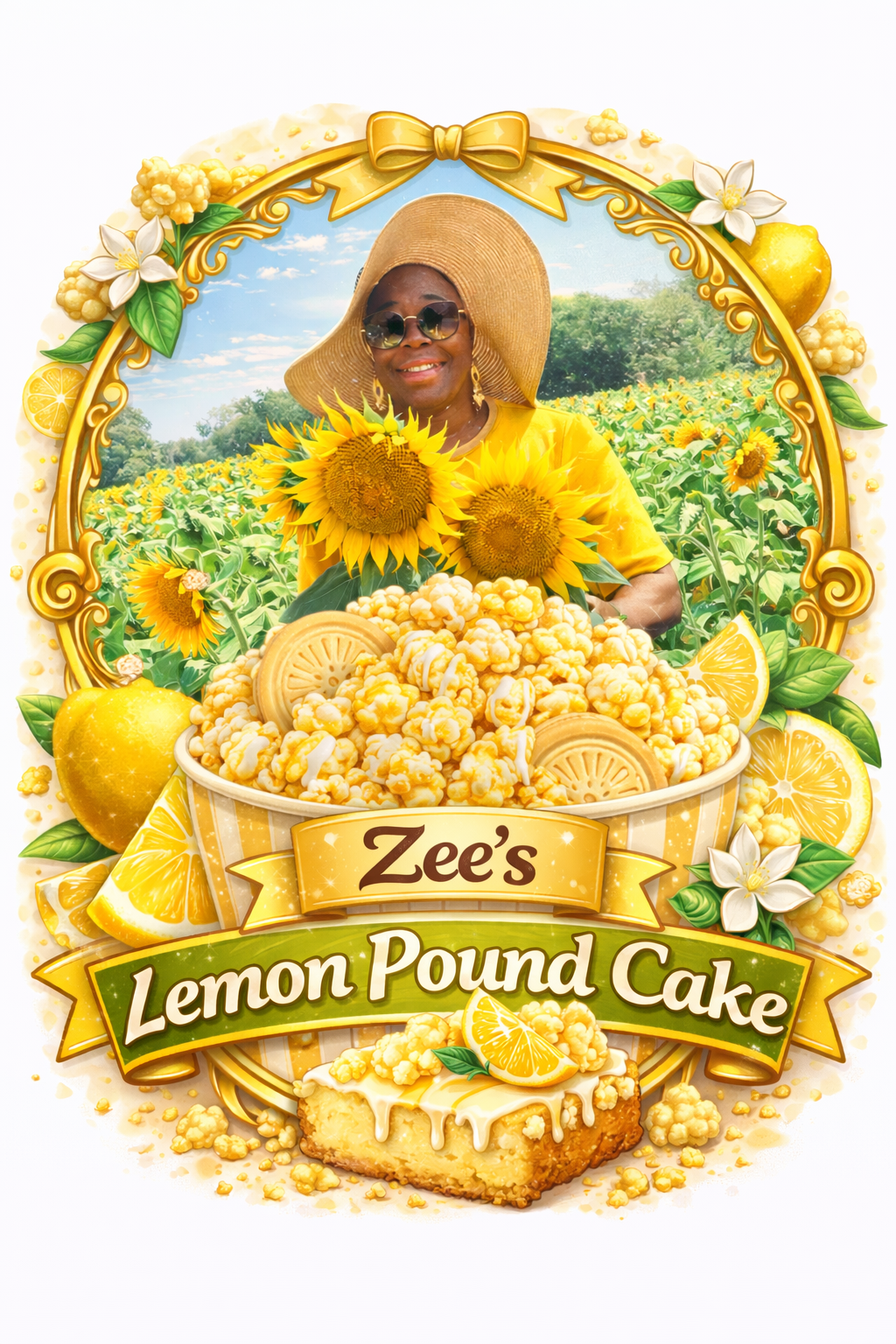 Zee's Lemon Pound Cake