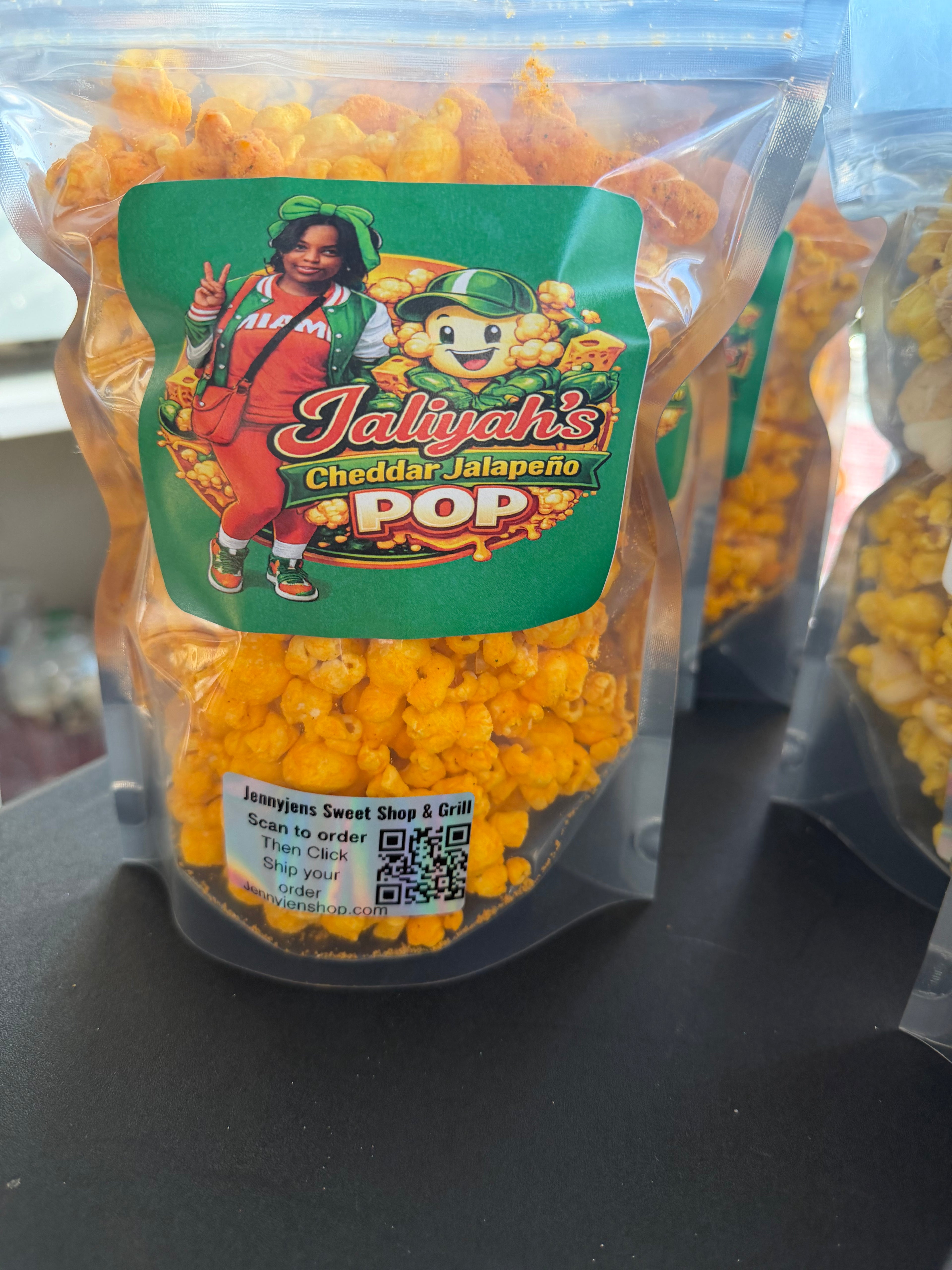 Jaliyah's Cheddar Jalapeño Pop